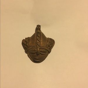 Nigerian Yoruba Mask Pendant